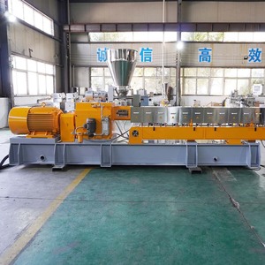 高密度聚乙烯用HDPE管双螺杆挤出机加工颗粒用PE PP PS - Product Image 3