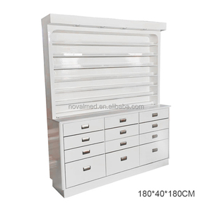 Nail Cung cấp lưu trữ làm móng công cụ hiển thị ngâm Nail Salon đánh bóng bột Tủ Showcase - Product Image 2