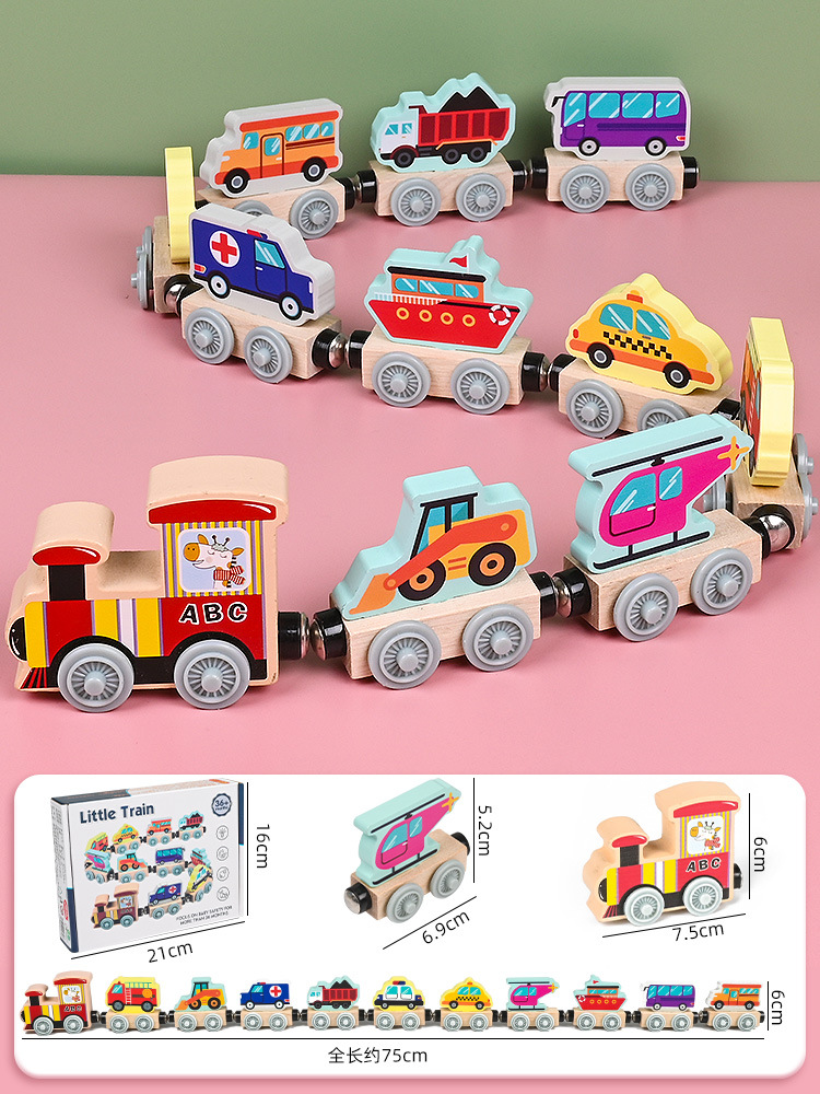 Modèle de train de trafic 11 sections