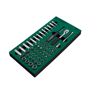 USA APEX 63Pc. 1/4&quot; Dr. Socket Set Factory Workshop <strong>Tools</strong> Made of EVA Material <strong>Tool</strong> <strong>Kit</strong> - Product Image 5