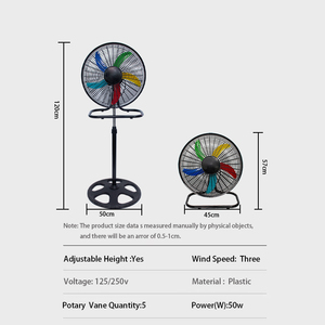 16 <span class=keywords><strong>18</strong></span> 20 inch kích thước lớn AC điện làm mát điện có thể sạc lại quạt đứng 3 trong 1 cho nhà khách sạn Văn Phòng Nhà hàng ngoài trời - Product Image 6