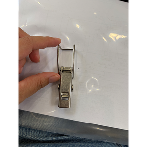 Oem Tùy Chỉnh Thép Không Gỉ Mùa Xuân Nạp An Toàn Khóa Khóa Có Thể Điều Chỉnh Chuyển Đổi Khóa <span class=keywords><strong>Clip</strong></span> Chốt Thép Không Gỉ <span class=keywords><strong>Clip</strong></span> - Product Image 2