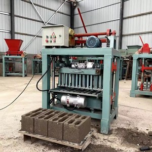 4-35B Halbautomat ische Betonblock maschine Hersteller von Flugasche-Ziegel maschinen