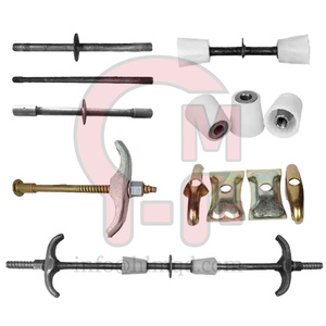 HLM Industrial Steel Wing Nut Anchor Nut for Construction Formwork <strong>B</strong> Form Tie Rod <strong>Application</strong> - Product Image 5
