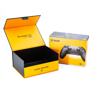 กล่องกระดาษแข็ง2ชิ้นสำหรับ Gamepad กล่องแม่เหล็กพิมพ์ลายหรูหราออกแบบได้ตามที่ต้องการ - Product Image 4