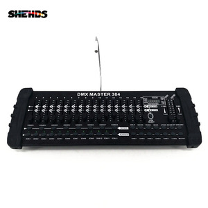 Контроллер 384 SHEHDS DMX для освещения сцены 512 DMX консоль DJ контроллер оборудования - Product Image 5