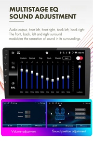 Auto-DVD-Player mit DSP-und RGB-Funktionen Resistiver Touchscreen-Audio-Subwoofer SD-Karten kompatibilität Fahrzeug zubehör - Product Image 6
