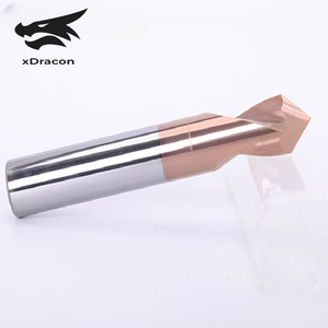 <strong>Taper</strong> Flat End Mill For CNC Router 12mm Aluminum Steel Wood <strong>Taper</strong> Milling Cutter Tin Coating Carbide Conical End Mills ODM OEM - Product Image 4