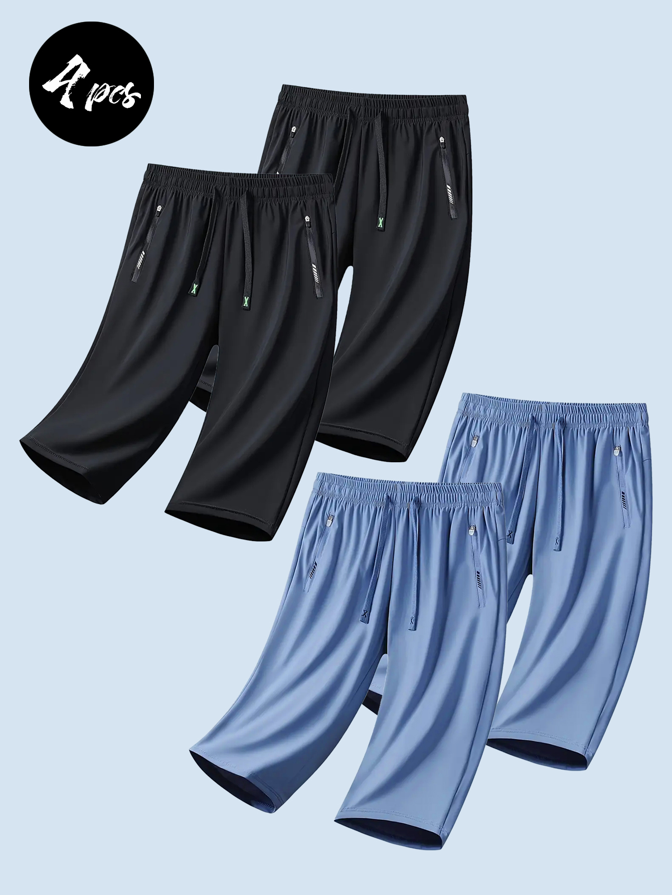 Black+Light Blue