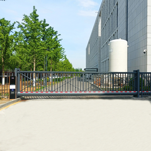 Tự động trượt trackless wheelless nhôm treo cantilever cổng Heavy Duty cho nhà máy nhà khách sạn Công viên kho sử dụng - Product Image 5