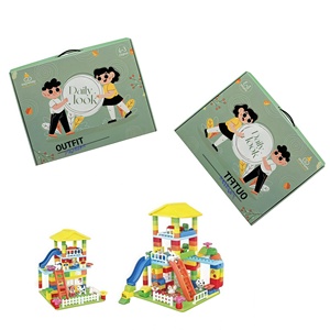 Custom logo <strong>Toy</strong> <strong>Box</strong> Children 13-18 Months Educational Puzzle Stacked <strong>Toy</strong> Building Blocks Tower Corrugated <strong>Toy</strong> <strong>Box</strong> - Product Image 4