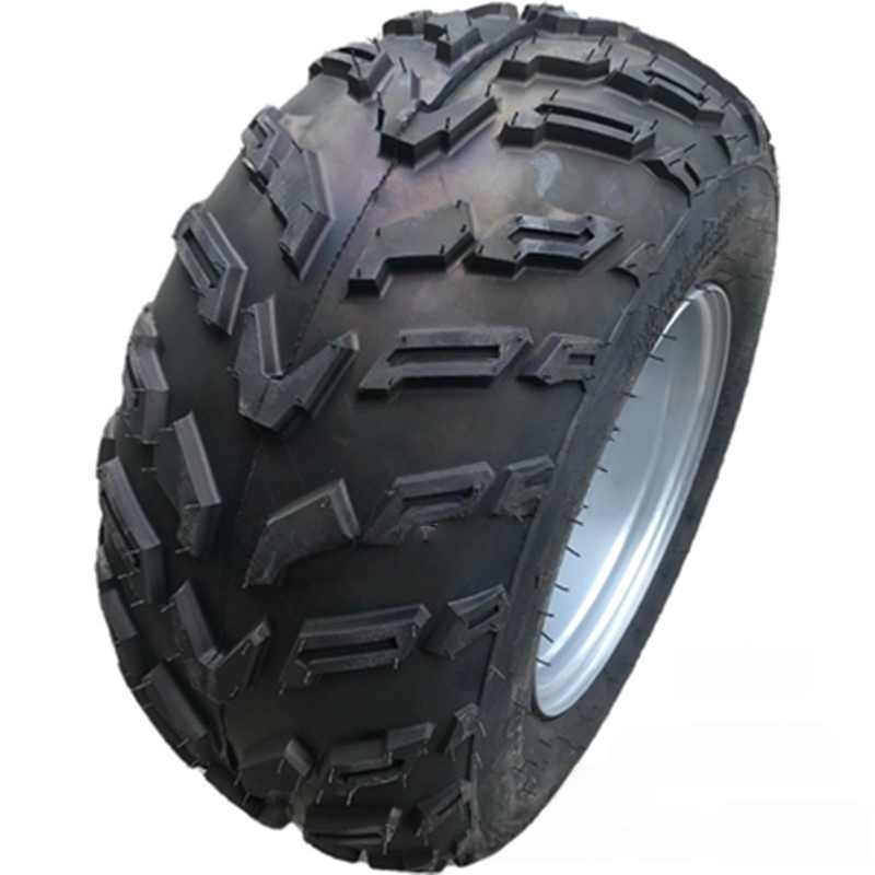 21x7-10 drag flower + moyeu de roue en fer