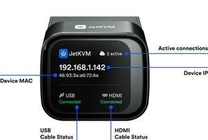 Hochstabiler Fernbedienungscontroller mit USB-C-Anschluss für gleichmäßige und sichere Fernbedienung, sorgfältig entwickelter Jet KVM-Switch - Product Image 2