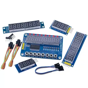 TM1637 4 bit/TM1638/MAX7219 8 bit digitale LED modulo 7 segmento orologio 0.36 pollici tubo anodo rosso quattro Driver seriale - Product Image 1