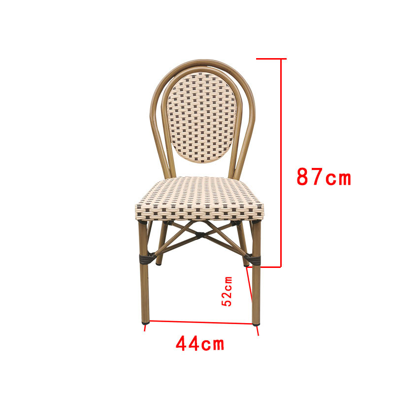 Silla de ratán modelo b
