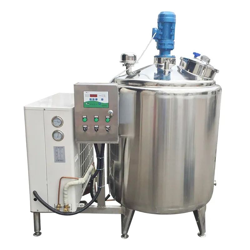Tanque de refrigeração de leite para fazenda, equipamento para processamento de leite