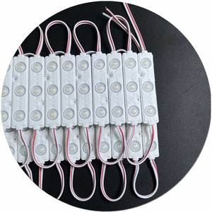 6000k smd2835 3 cips 160 fasulye açısı 1.5w lens tabela led işareti için 12v led modülü - Product Image 3