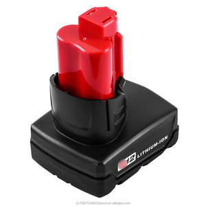 密尔沃基的10.8V/<span class=keywords><strong>12V</strong></span> <span class=keywords><strong>6ah</strong></span>锂离子电池M12s电动工具电池密尔沃基的<span class=keywords><strong>12v</strong></span>电池组合套件48-11-2460
