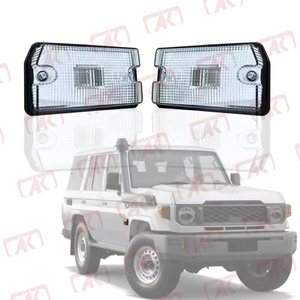 2024 füme temizle Led sinyal lambası Side Marker Fender işıklar Toyota Land Cruiser 70 serisi LC70 LC71 LC75 LC76 LC79 - Product Image 2