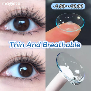 Miễn phí vận chuyển Hydrogel liên hệ với ống kính rõ ràng ống kính tươi mới màu nhìn mắt dùng một lần vẻ đẹp mềm liên hệ với ống kính với điện - Product Image 2