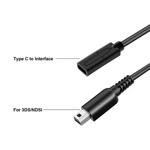 สายไฟ USB-C ตัวเมียชนิด C เป็น DS สำหรับการต่อสายชาร์จ3DS NDSi 2DS xl/ll ใหม่3dsxl/3dslpower line - Product Image 2