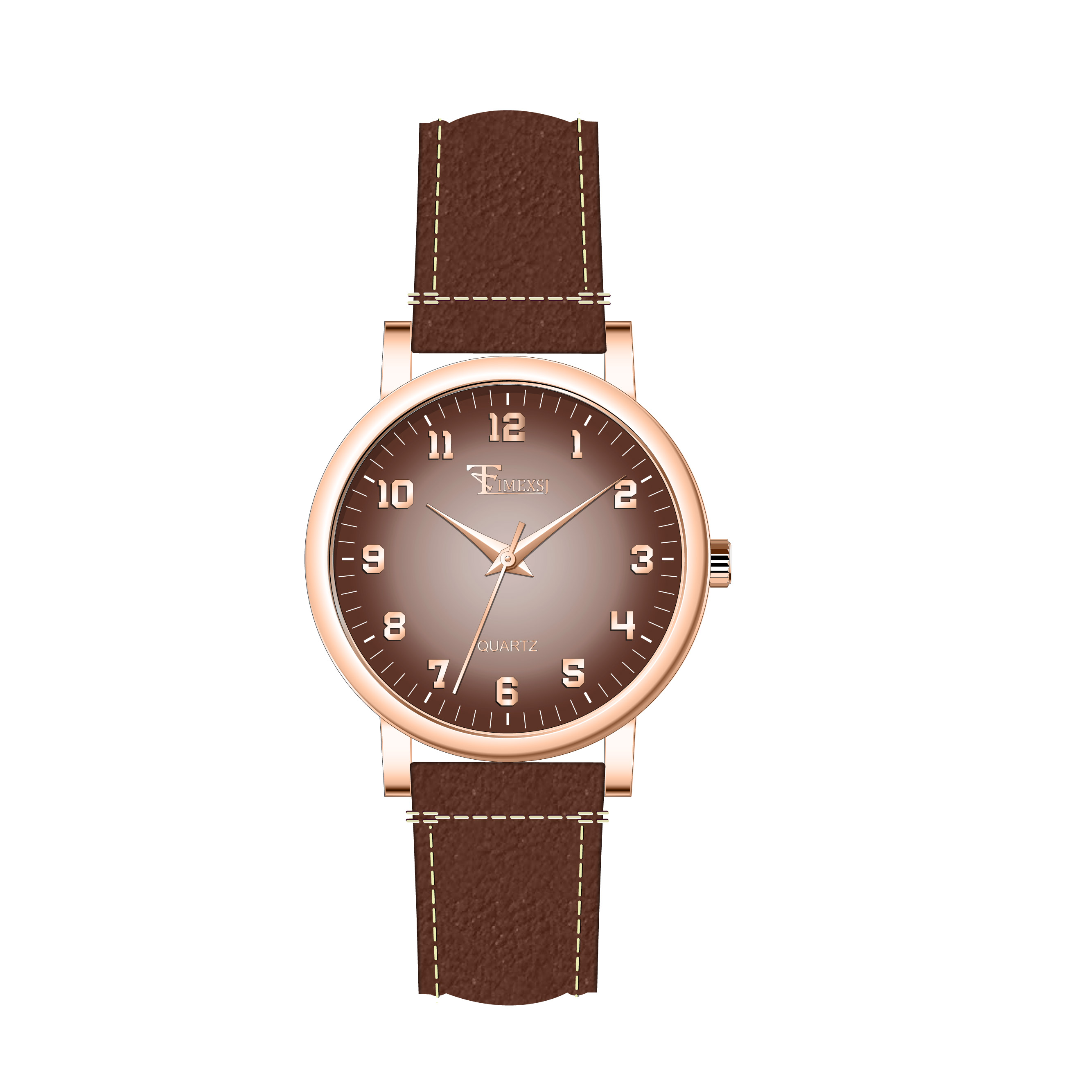 Rose Gold+Brown
