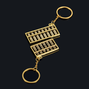 Abacus Counting Frame Special Purpose <strong>Tool</strong> 8 6 Rows Keychain Chinese Ancientclassic Calculator <strong>Accounting</strong> Key Chain - Product Image 5