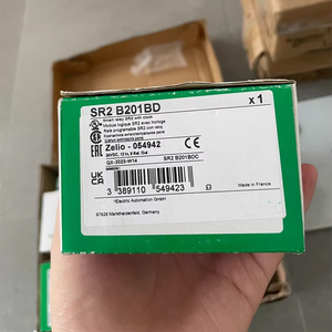 Original Schnei-der SR2B201BD Zelio Logic Modul <strong>Plc</strong> <strong>Controller</strong> Vfd Motor Driver DC24V 12 (6 AI) <strong>Inputs</strong> 8 Relay <strong>Outputs</strong> in Stock - Product Image 1