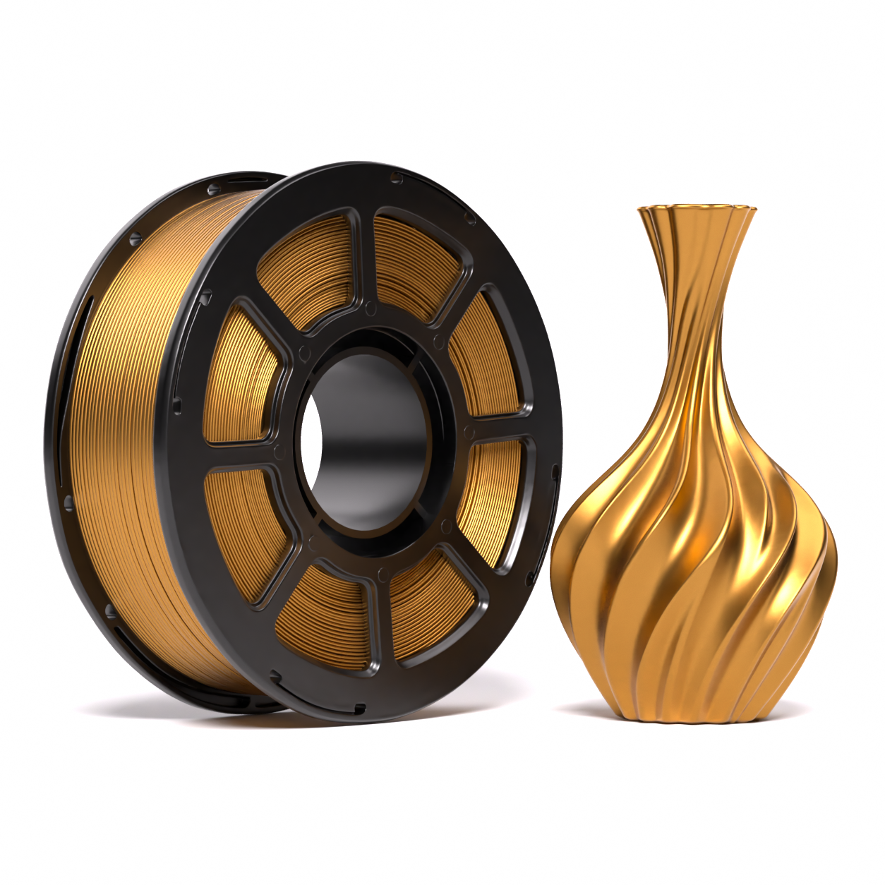 Silk Dark Gold