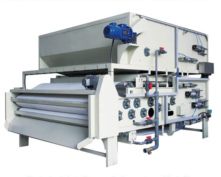 Tratamiento de lodos activados, máquina de prensado de filtro deshidratador, espesamiento de correa, hecho en China, a la venta
