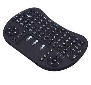 2,4G Mini teclado inalámbrico con pantalla táctil de Control remoto para PC portátil Android TV Box Smart TV para Raspberry pi