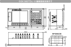 Hochwertige GSK 980TDc CNC-Steuerung 2-5-Achsen-Drehmaschinensystem Kit SPS Programmier bare Logik steuerungen