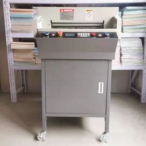 450vs + 纸页电动自动切纸机，用于杂志明信片书和卡片纸 - Product Image 2