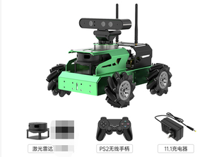 Waveshare JetBot Smart AI Kit автомобильный робот с питанием от Jetson Nano официальный партнер поддержка ROS ros ROS Robot операционная система ros Robot - Product Image 2