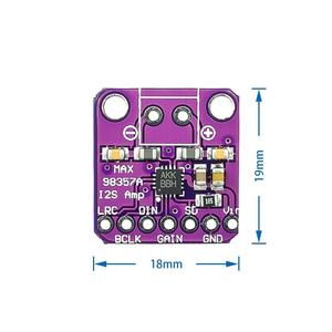 10 pezzi Max98357 I2S 3W classe D amplificatore Breakout interfaccia modulo Decoder Dac scheda Audio Filterless per Raspberry Pi Esp32 - Product Image 2