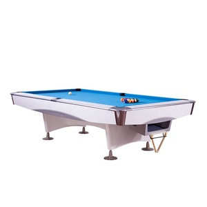 Fabrika ucuz fiyat 8 topu boyutu biard futbol yemek bilardo masası 9ft - Product Image 6