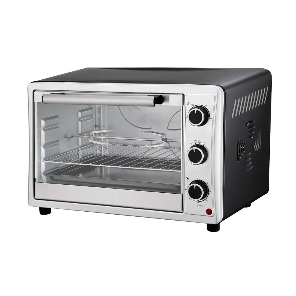 Torradeira elétrica multifuncional doméstica 38L, de melhor qualidade, para pizza, bolo, padaria, forno, convecção, torradeira