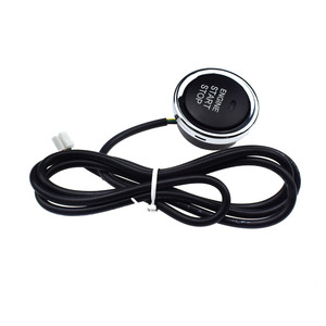Pulsante di avvio/arresto rosso accensione senza chiave motore accensione a LED interruttore di accensione per avviamento universale - Product Image 1