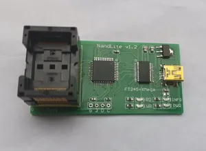 Programador NAND TSOP48 NANDLite K9GAG08U0E K9F2G08U0A Programador de memoria flash - Product Image 2
