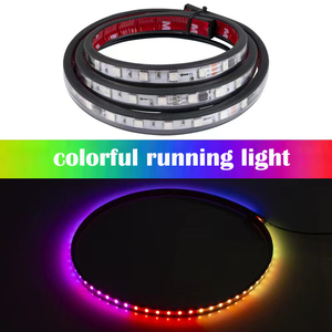 ไฟวิ่งกลางวัน LED 24V สำหรับรถบรรทุก1/1 2/1.5/1.8/2/2.4ม. แถบไฟ LED สีสันสดใสสำหรับแสงบรรยากาศรถบัส - Product Image 4