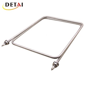 Fritöz ısıtıcı elektrik daldırma elemanı tübüler yağ kaynama için cips/tavuk 208V 3750W <span class=keywords><strong>220V</strong></span> 4KW kare ısıtıcı stokta