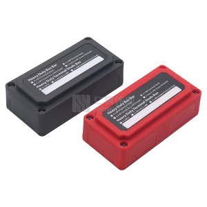 Ağır 300A 48V otobüs çubuğu güç dağıtım bloğu zemin bara kutusu 4 * M10 (3/8 ") Terminal çıtçıt modülü tasarımı - Product Image 2