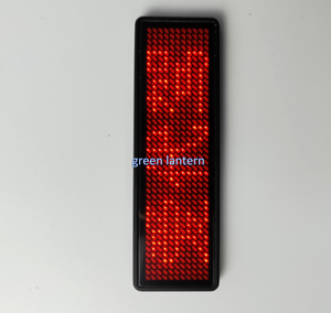 USB Charged <strong>Software</strong> <strong>Programmable</strong> Scrolling <strong>LED</strong> Name Tag Electronic Name Badge Business Card Screen Work Number Plate - Product Image 2