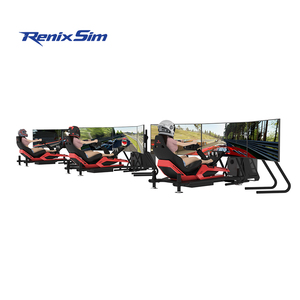 Renixsim Coin-Operated Force Feedback Car Racing Simulator Cockpit Sim Racer Training Experience <strong>Machine</strong> - Product Image 2