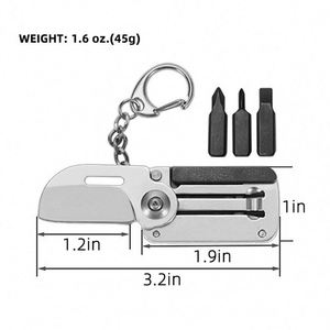 Dao móc khóa tự vệ bán buôn Baiyuheng, dao móc khóa tự vệ mini - Product Image 3
