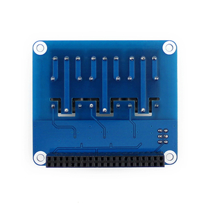 Placa de expansión de relé de potencia IoT de montaje en riel DIN Módulo de relé de potencia de tres canales (3-CH) para Raspberry Pi 4B/3B +