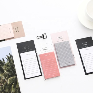 Bloc de notas de escritura, notas adhesivas de Plan diario, precio de fábrica, venta al por mayor - Product Image 1