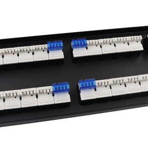 50 puertos RJ11 6P4C Telecom Patch Panel 1U 19 \ "Montaje en rack Teléfono de voz Cat.3 con módulos 110/ Kron/Dual IDC - Product Image 5