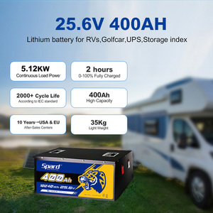 12.8V 400Ah超长寿命锂电池，用于电信塔，1500 + 循环 @ 70% DoD，-40 ℃ 运行 - Product Image 6
