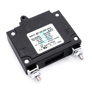Serie A Tipo A 1 2 3 4 Polos 1P 2P 3P 4 P Push Manual Reset Protector de sobrecarga Disyuntor magnético hidráulico enchufable 415V AC - Product Image 2